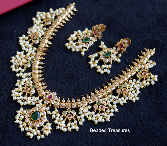 Guttapusalu Necklace Set - Beaded Treasures