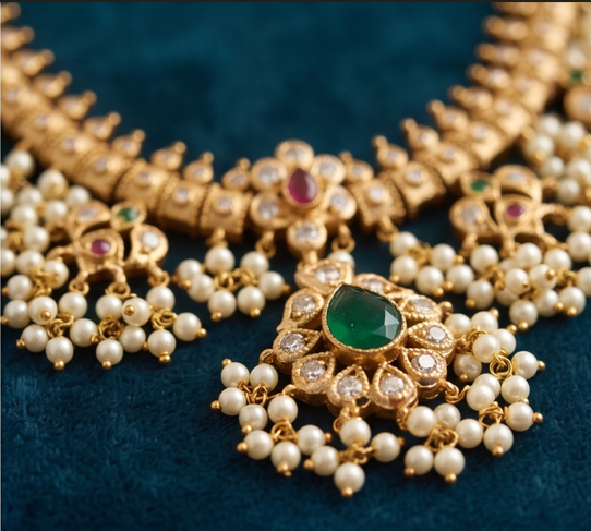 Guttapusalu Necklace Set - Beaded Treasures