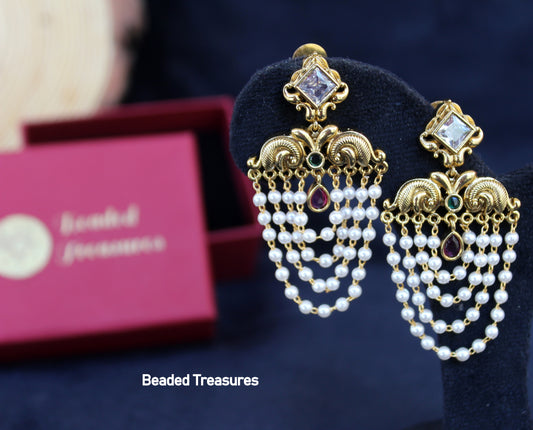Yutika Danglers TE170-1 - Beaded Treasures